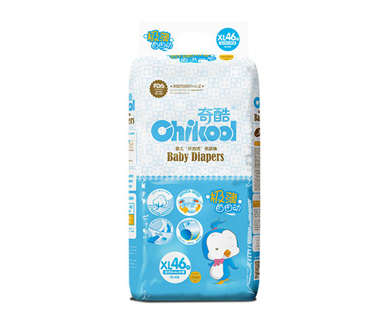 奇酷極薄自由動(dòng)紙尿褲XL46