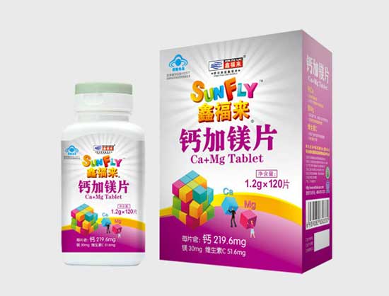 鑫福來牌鈣加鎂片(大盒)