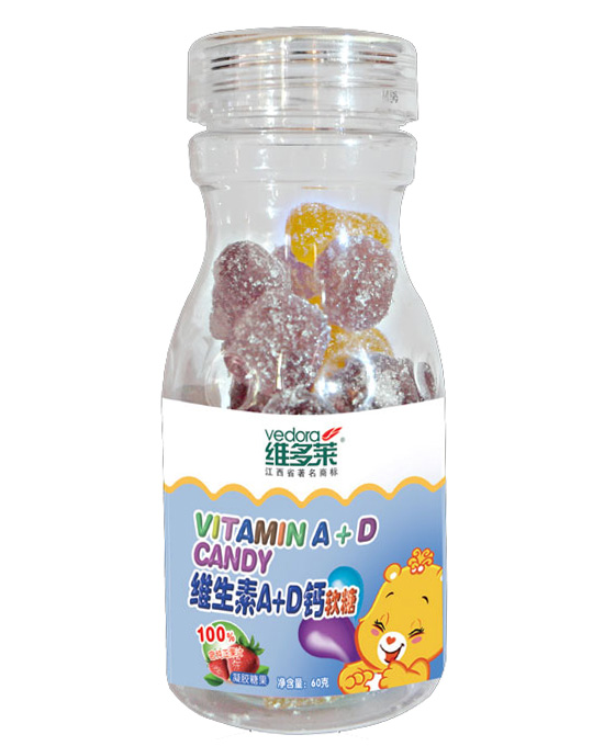 維多萊維生素A+D軟糖