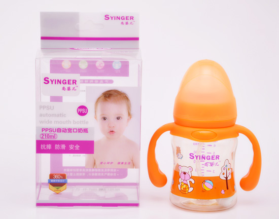 尚yingePPSU自動寬口奶瓶210ML