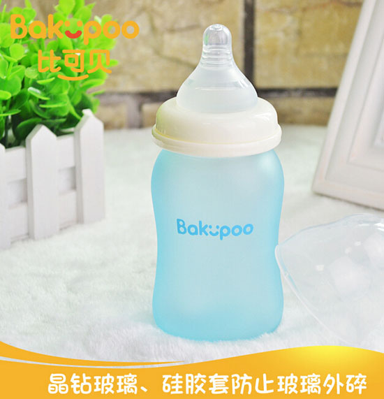 比可貝晶鉆玻璃奶瓶150ML