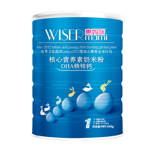 惠媽咪核心營養(yǎng)素奶米粉DHA鐵鋅鈣