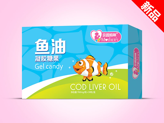 貝因媽咪魚油凝膠糖果