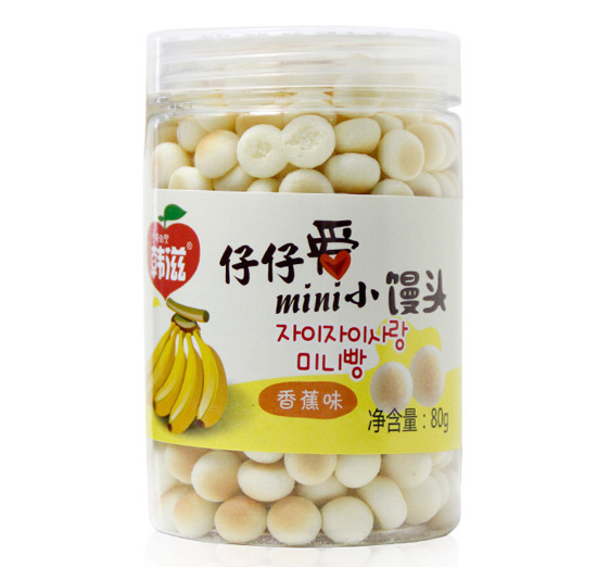 韓滋仔仔哎小饅頭香蕉味