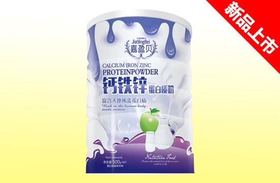 嘉盈貝鈣鐵鋅蛋白質(zhì)粉