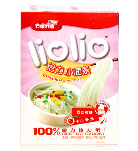 力哦力哦給力小面片西紅柿味200g