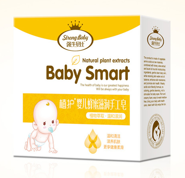 強(qiáng)生貝比嬰兒蜂蜜滋潤手工皂