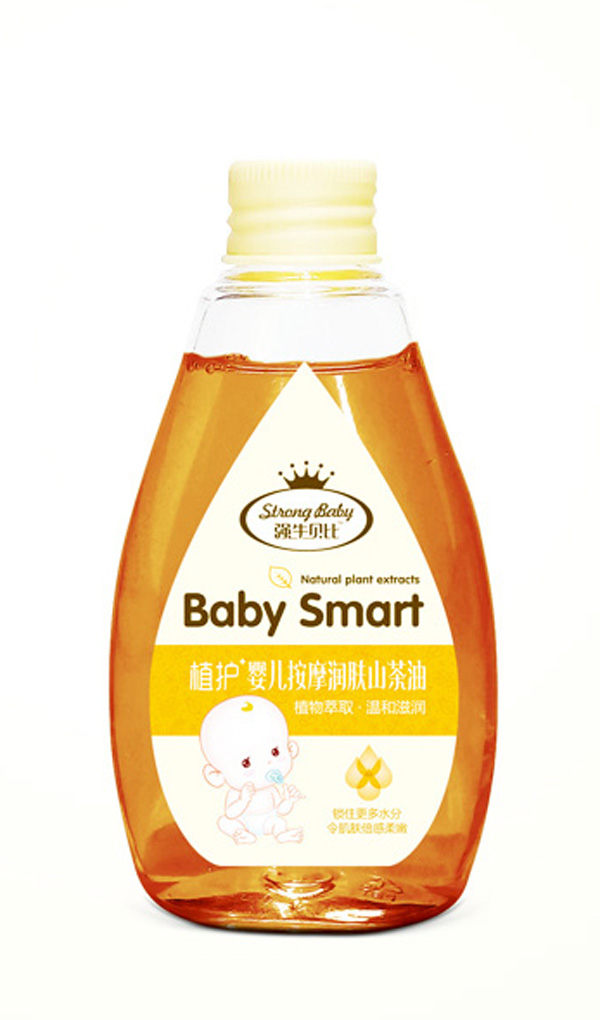 強(qiáng)生貝比嬰兒按摩潤膚山茶油