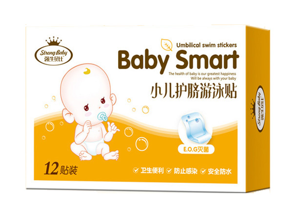 強生貝比游泳貼