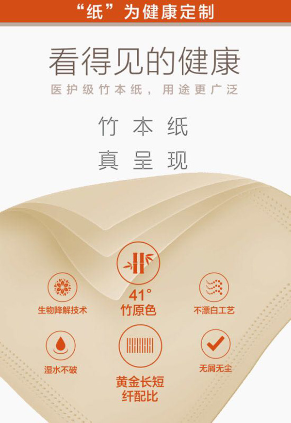 巧思 醫(yī)護級竹本紙