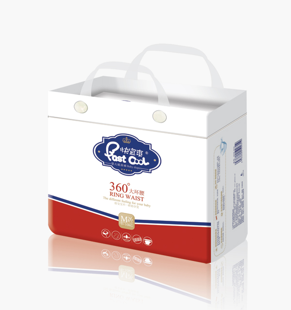 快宜爽紙尿褲小包M碼合成