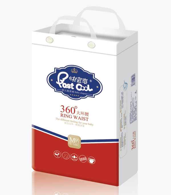 快宜爽紙尿褲大包M碼合成