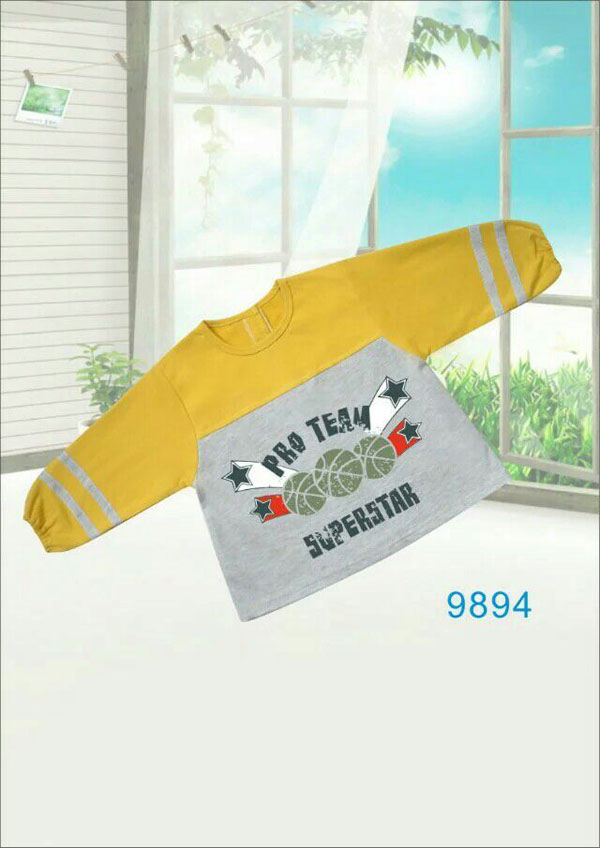 快樂小天天衛(wèi)衣 灰色 足球圖案