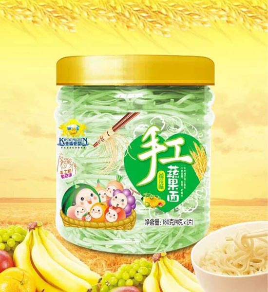 金盾愛嬰手工面蔬菜味