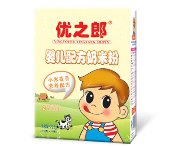 優(yōu)之郎嬰兒配方小米奶米粉225盒