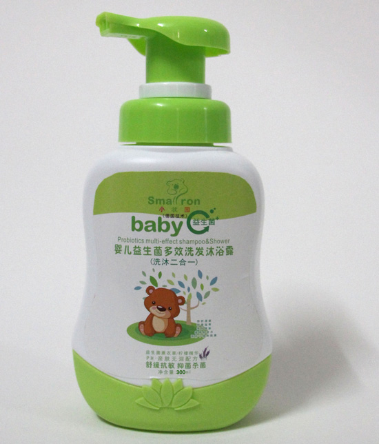 小狀園嬰兒益生菌多效洗發(fā)沐浴露300ML