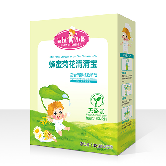 麥拉小廚-清清寶-盒-蜂蜜菊花