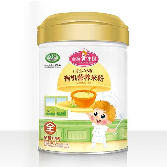 麥拉小廚-有機米粉罐裝-多維谷物