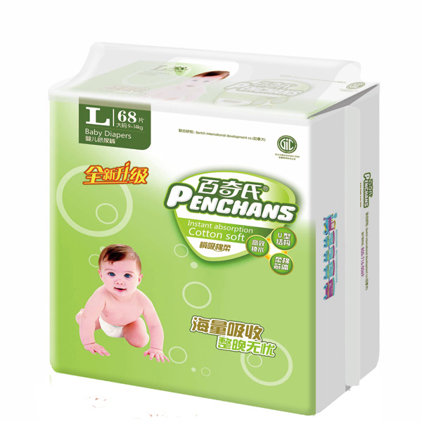 百奇氏特大包裝瞬吸棉柔升級(jí)版L68