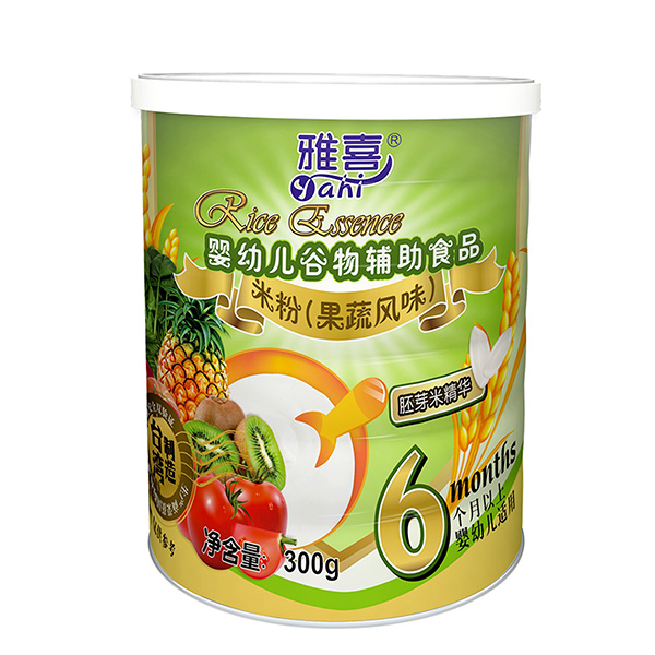 雅喜果蔬風(fēng)味嬰幼兒米粉