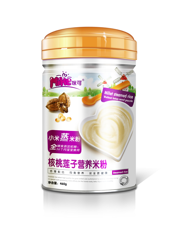 小米蒸-核桃蓮子營(yíng)養(yǎng)米粉聽(tīng)