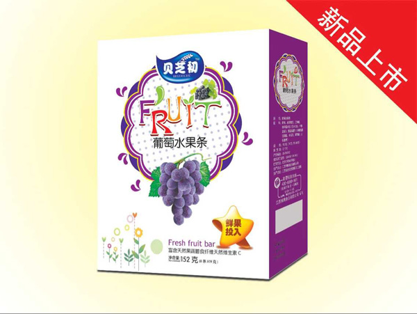 貝芝初葡萄-水果條