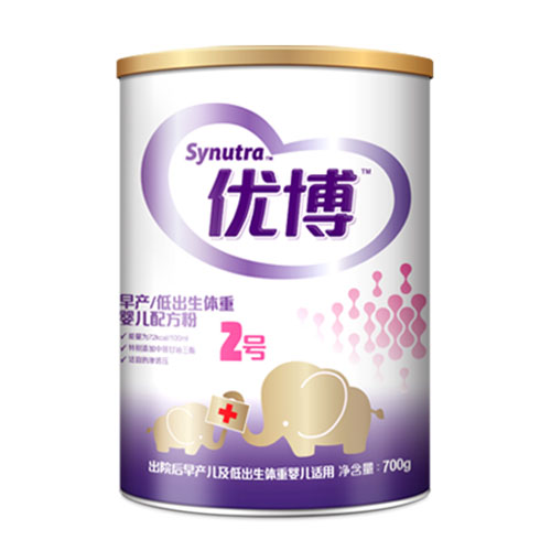 優(yōu)博早產(chǎn)低出生體重嬰兒配方2號(hào)