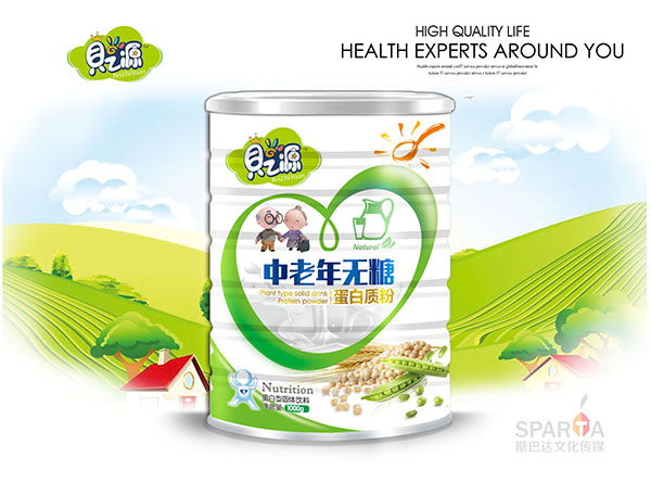 貝之源中老年無(wú)糖蛋白質(zhì)粉1000g