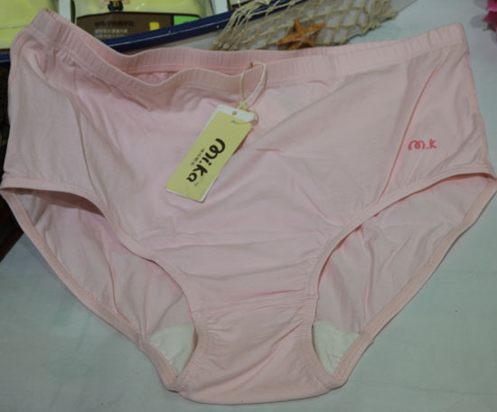 啤啤小魚銀離子女童抗菌內(nèi)褲薄型粉色