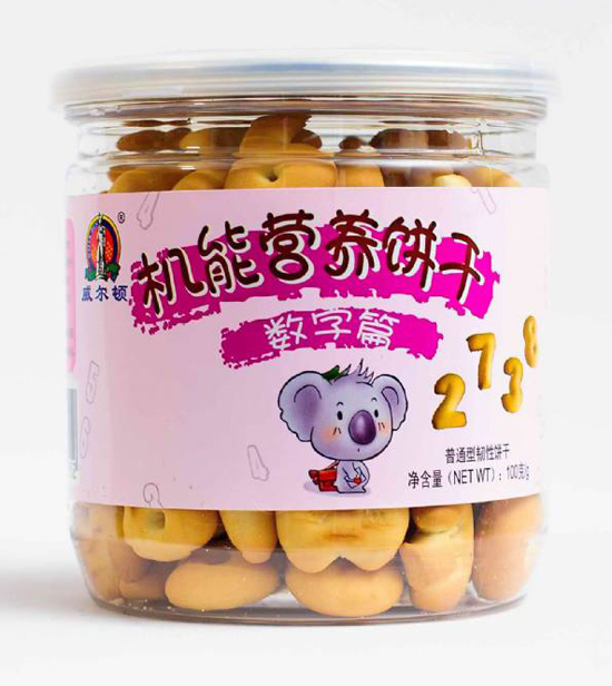 威爾頓100G膠罐機能餅干(數(shù)字篇)