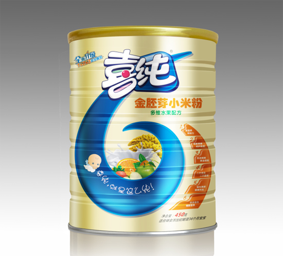 喜純金胚芽多維水果配方小米粉