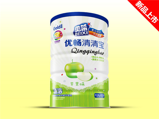 貝希速溶清清寶鐵聽(tīng)-優(yōu)暢(蘋果味)