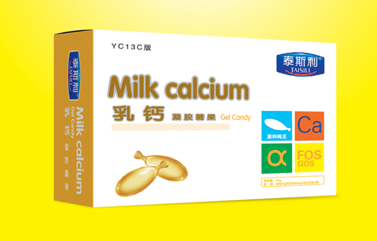 泰斯利乳鈣凝膠糖果