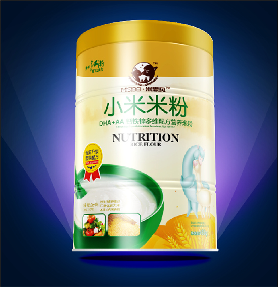 米思貝DHA鈣鐵鋅小米米粉