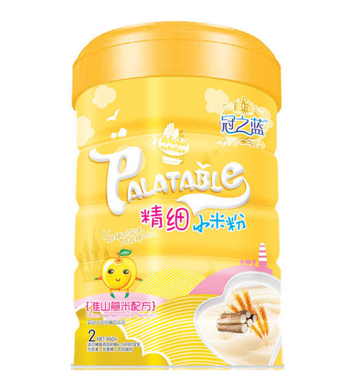 冠之藍(lán)淮山薏米精細(xì)小米粉2段