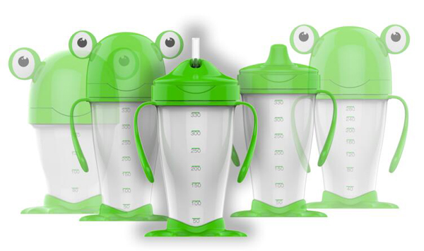 綠糖生活糖果綠水杯330ml