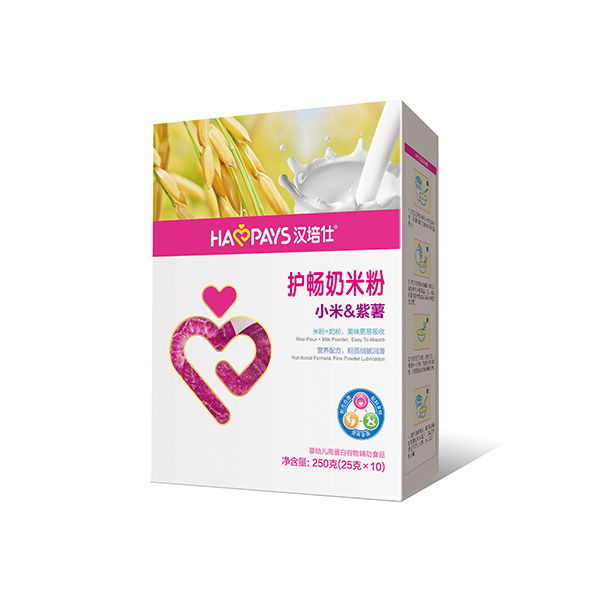 漢培仕金裝護(hù)腸小米紫薯奶米粉盒裝