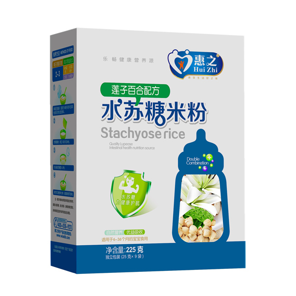 惠之蓮子百合水蘇糖米粉盒裝