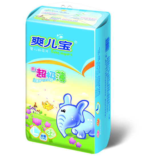 爽兒寶嬰兒紙尿片超極薄L32
