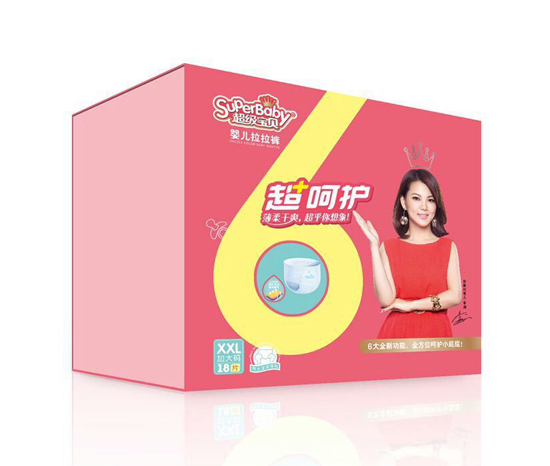 超級(jí)寶貝超呵護(hù)嬰兒拉拉褲XXL碼18片