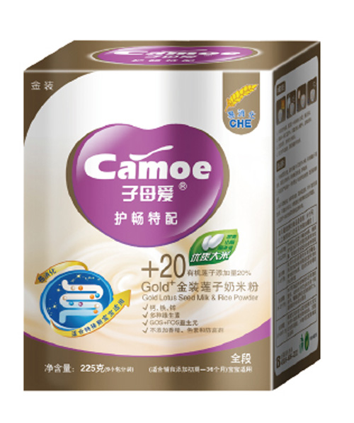子母愛(ài)嬰幼護(hù)腸特配奶米粉盒裝
