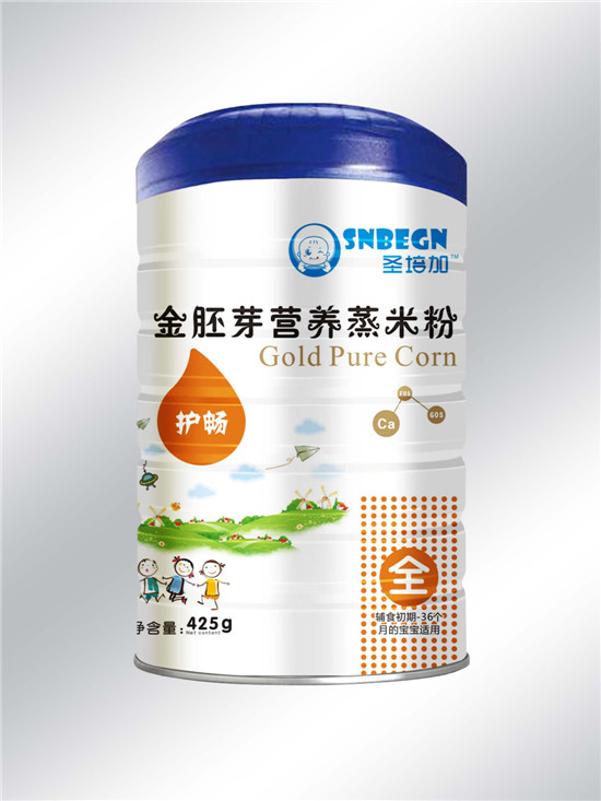 圣培加金胚芽營(yíng)養(yǎng)蒸米粉護(hù)暢配方罐裝