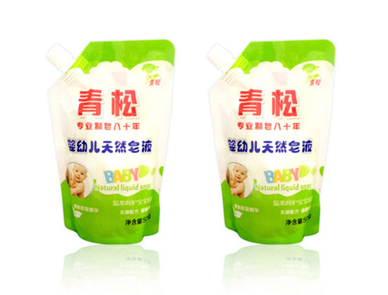 青松嬰幼兒天然皂液(袋裝)