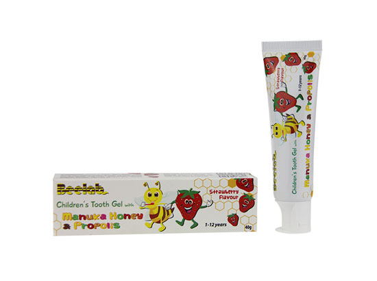 碧羅蘭嬰童麥盧卡蜂蜜蜂膠牙膏草莓味