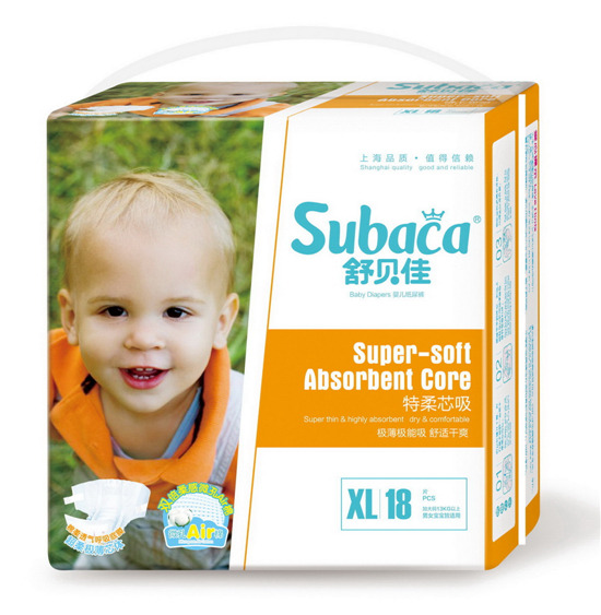 舒貝佳特柔芯吸紙尿褲XL碼