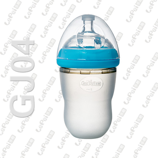 樂(lè)陪硅膠嬰兒奶瓶