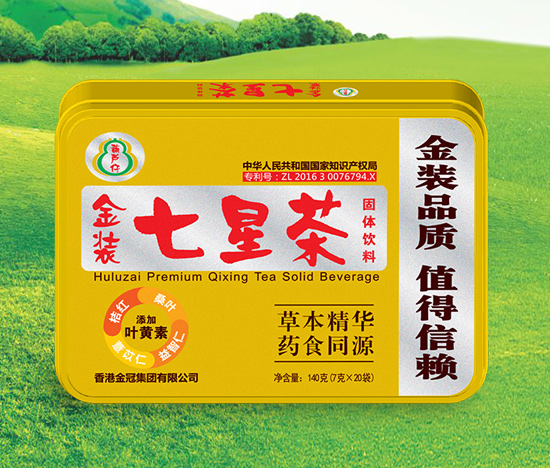 葫蘆仔金裝七星茶固體飲料