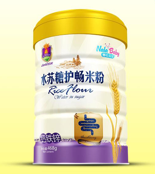 娜拉貝貝水蘇糖護(hù)暢米乳鈣鐵鋅468g