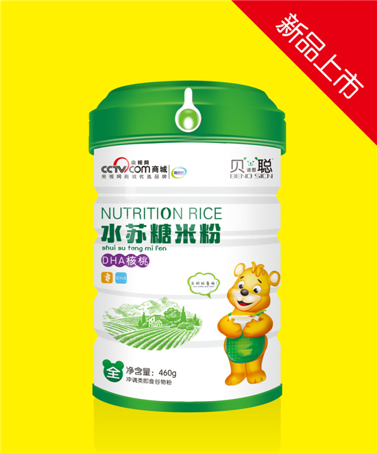 貝諾思聰DHA核桃水蘇糖米粉