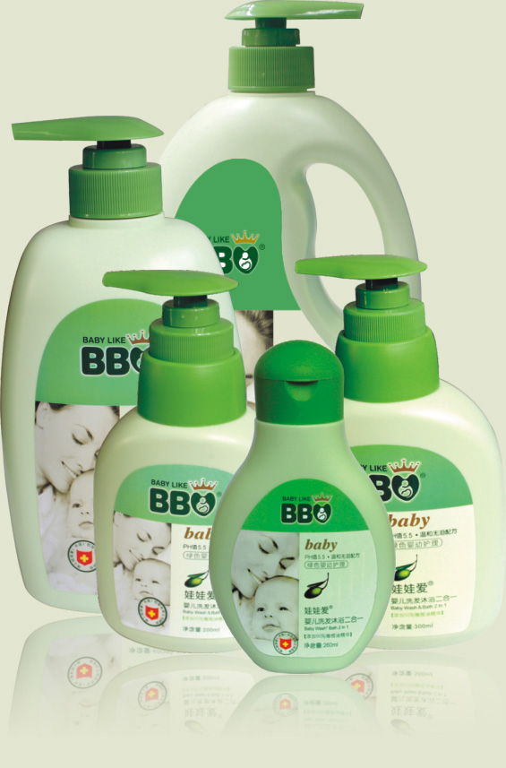 娃娃愛(ài)嬰兒洗發(fā)沐浴二合一